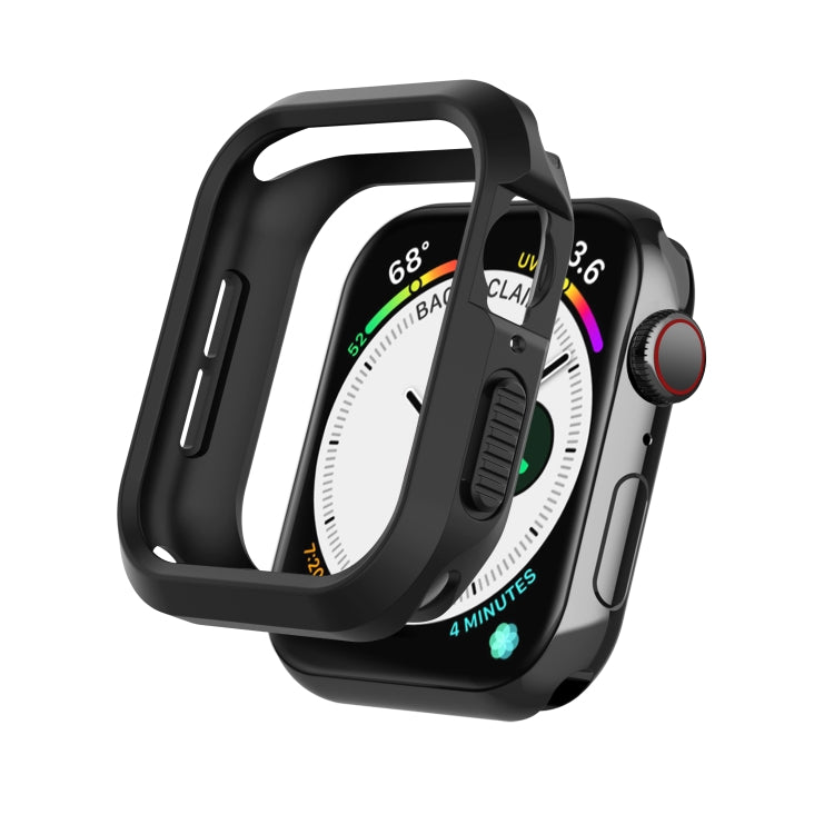 Custodia protettiva con cornice in silicone per Apple Watch Series 6 & SE & 5 & 4 44mm, For Apple Watch Series 6 / 5 / 4 / Watch SE 44mm