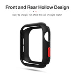 Custodia protettiva con cornice in silicone per Apple Watch Series 6 & SE & 5 & 4 44mm, For Apple Watch Series 6 / 5 / 4 / Watch SE 44mm