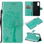 Custodia portafoglio in pelle sintetica per Samsung Galaxy S20 FE