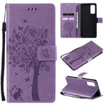 Custodia portafoglio in pelle sintetica per Samsung Galaxy S20 FE