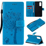 Custodia portafoglio in pelle sintetica per Samsung Galaxy S20 FE