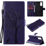 Custodia portafoglio in pelle sintetica per Samsung Galaxy S20 FE