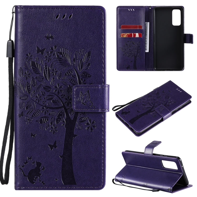 Custodia portafoglio in pelle sintetica per Samsung Galaxy S20 FE