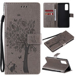 Custodia portafoglio in pelle sintetica per Samsung Galaxy S20 FE