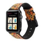 Cinturino in vera pelle di vacchetta retrò con strato di testa per Apple Watch Series 6 e SE e 5 e 4 40 mm / 3 e 2 e 1 38 mm, For Apple Watch Series 8&7 41mm / SE 2&6&SE&5&4 40mm / 3&2&1 38mm                                                             ...