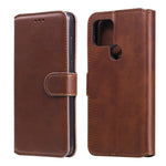 Classic Calf Texture PU + TPU Custodia in pelle a ribalta orizzontale, con supporto, slot per carte e portafoglio, For Google Pixel 5, For Google Pixel 5 XL / Pixel 4a 5G, For Nokia 3.4 / 7.3, For OPPO A53 / A53S / A32