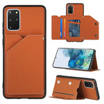 Custodia TPU con slot carte e supporto per Samsung Galaxy S20+