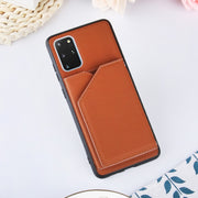 Custodia TPU con slot carte e supporto per Samsung Galaxy S20+