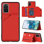 Custodia TPU con slot carte e supporto per Samsung Galaxy S20+
