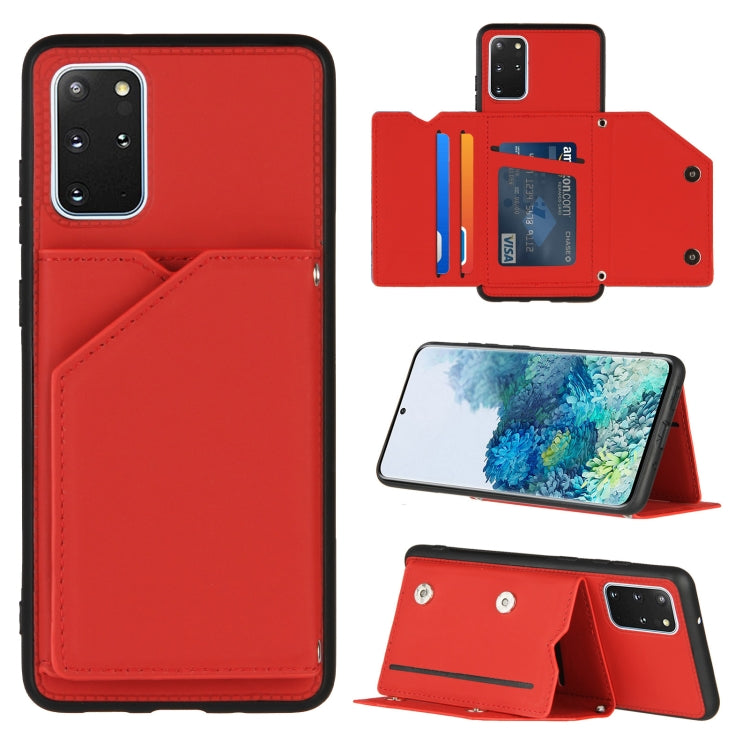 Custodia TPU con slot carte e supporto per Samsung Galaxy S20+