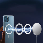 WK WPC-007 Custodia iDeal Series Magsafe Anello magnetico Custodia antiurto trasparente in TPU trasparente all-inclusive, For iPhone 11, For iPhone 11 Pro, For iPhone 11 Pro Max, For iPhone 12 Mini, For iPhone 12 / 12 Pro, For iPhone 12 Pro Max