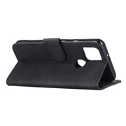 KHAZNEH Retro Texture PU + TPU Custodia in pelle a vibrazione orizzontale con supporto, slot per carte e portafoglio, For OPPO A15, For Samsung Galaxy A02s 164