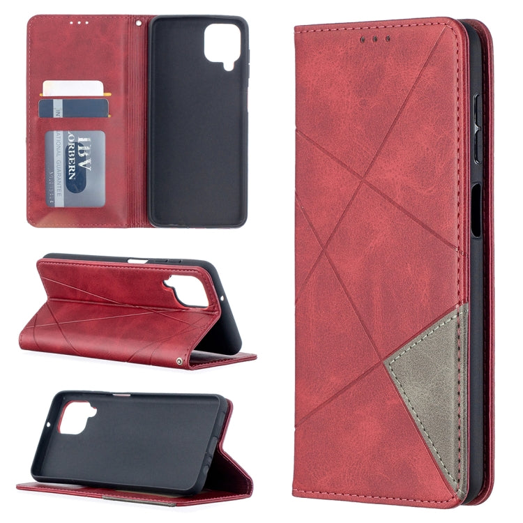 Custodia portafoglio in pelle per Samsung Galaxy A12