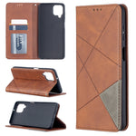 Custodia portafoglio in pelle per Samsung Galaxy A12