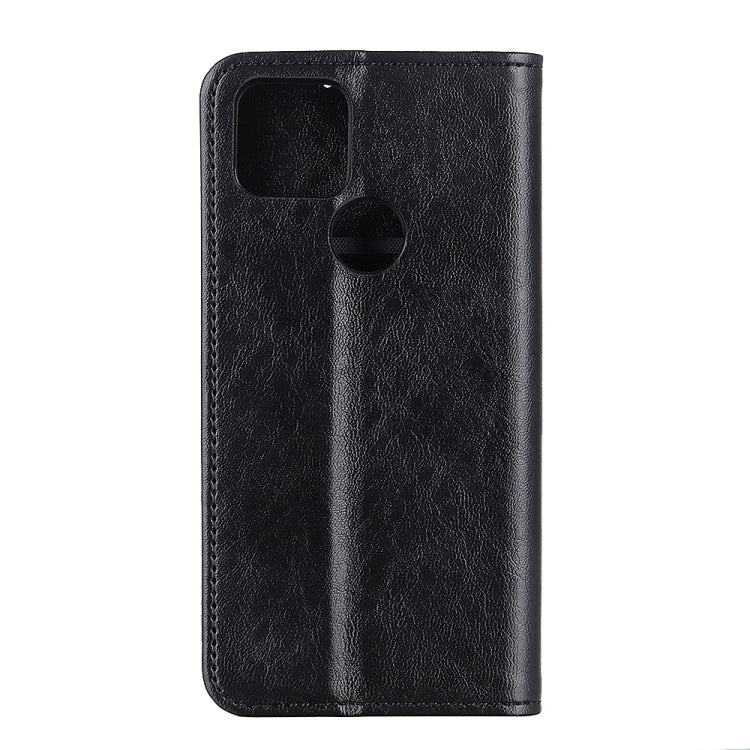 Custodia portafoglio in pelle effetto Crazy Horse per OPPO A15