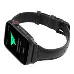 Cinturino in vera pelle con trama di cavallo pazzo, For Apple Watch Series 7 41mm / 6 & SE & 5 & 4 40mm / 3 & 2 & 1 38mm, For Apple Watch Series 8&7 41mm / SE 2&6&SE&5&4 40mm / 3&2&1 38mm                                                                 ...
