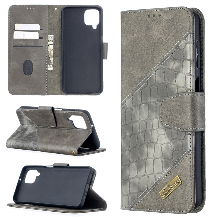 Custodia portafoglio in pelle sintetica per Samsung Galaxy A12