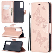 Custodia portafoglio in pelle per Samsung Galaxy A12