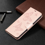Custodia portafoglio in pelle per Samsung Galaxy A12
