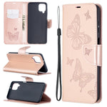 Custodia portafoglio in pelle per Samsung Galaxy A12