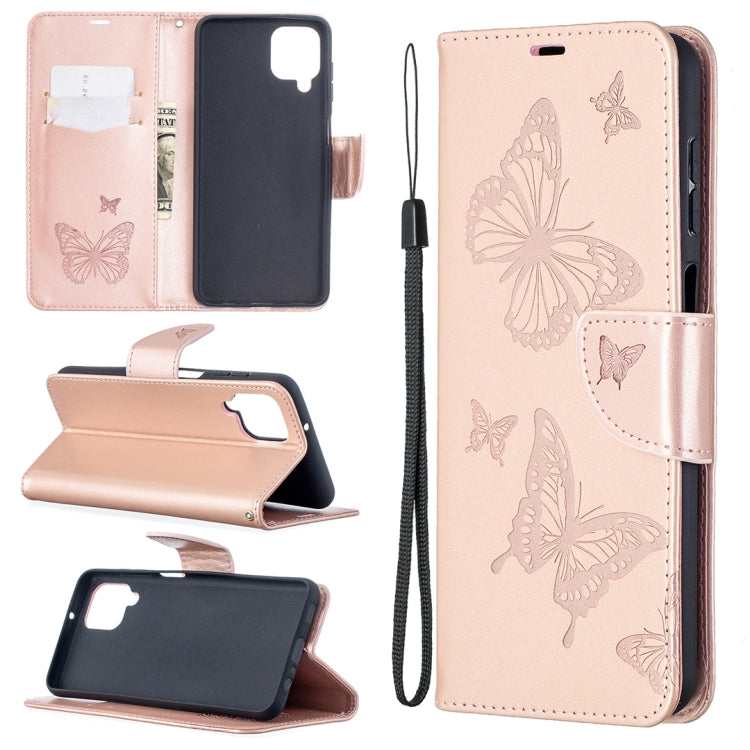 Custodia portafoglio in pelle per Samsung Galaxy A12