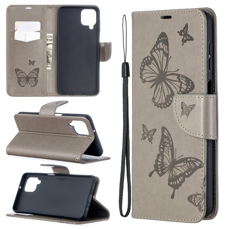 Custodia portafoglio in pelle per Samsung Galaxy A12