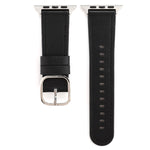 Cinturino in vera pelle con fibbia stile moderno, For Apple Watch Series 7 41mm / 6 & SE & 5 & 4 40mm / 3 & 2 & 1 38mm, For Apple Watch Series 7 45mm / 6 & SE & 5 & 4 44mm / 3 & 2 & 1 42mm