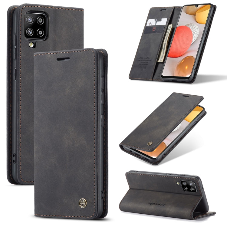 Custodia portafoglio in pelle per Samsung Galaxy A42 5G