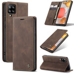 Custodia portafoglio in pelle per Samsung Galaxy A42 5G