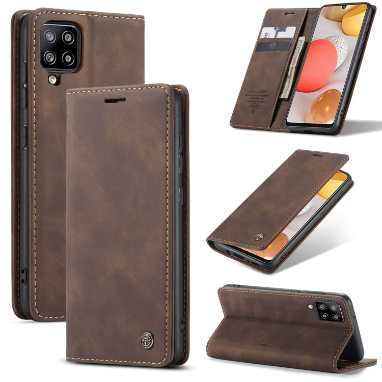 Custodia portafoglio in pelle per Samsung Galaxy A42 5G