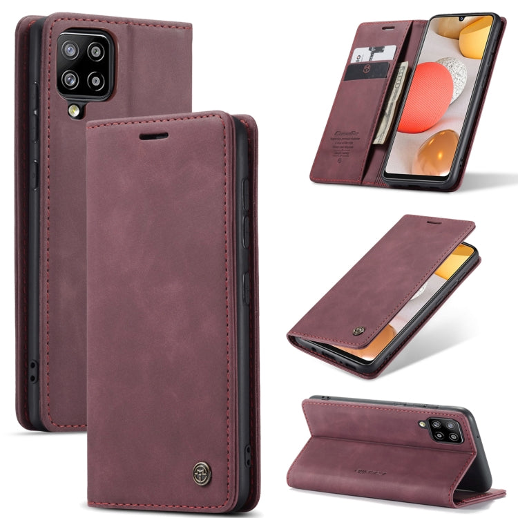 Custodia portafoglio in pelle per Samsung Galaxy A42 5G