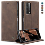 Custodia portafoglio in pelle per Samsung Galaxy A42 5G