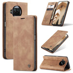 Custodia portafoglio in pelle per Samsung Galaxy A42 5G
