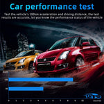 M12 OBD2 + Modalità GPS Car Head-up Display HUD Velocità eccessiva/Velocità/Temperatura dell'acqua/Bassa tensione/Allarme guasto, M12