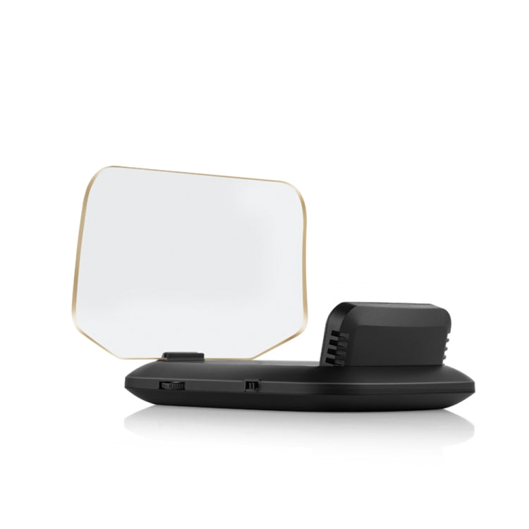 C1 OBD2 + Modalità GPS Car HUD Head-up Display Bussola/Velocità/Temperatura dell'acqua/Visualizzazione tensione/Velocità/Allarme guasto/Funzione di navigazione, C1 With Navigation Function