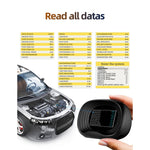 P20 OBD2 + Modalità GPS Display head-up per auto HUD Allarme velocità eccessiva/velocità/temperatura dell'acqua, P20