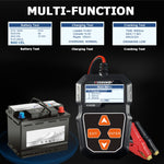 KONNWEI KW208 Tester per batteria con schermo a colori TFT per auto, supporta 8 lingue, KW208