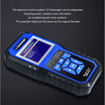 KONNWEI KW450 Tester per batteria con schermo a colori TFT da 2,8 pollici per auto, supporto 2 lingue/sistema XP WIN7 WIN8 WIN10, KW450