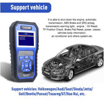 KONNWEI KW450 Tester per batteria con schermo a colori TFT da 2,8 pollici per auto, supporto 2 lingue/sistema XP WIN7 WIN8 WIN10, KW450