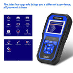KONNWEI KW450 Tester per batteria con schermo a colori TFT da 2,8 pollici per auto, supporto 2 lingue/sistema XP WIN7 WIN8 WIN10, KW450