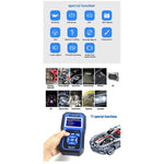 KONNWEI KW450 Tester per batteria con schermo a colori TFT da 2,8 pollici per auto, supporto 2 lingue/sistema XP WIN7 WIN8 WIN10, KW450