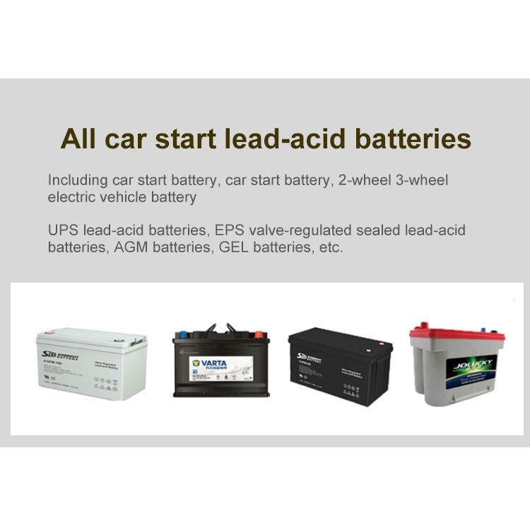 KONNWEI KW510 Tester batteria per auto 3 in 1/caricatore/riparatore Supporto 8 lingue, KW510(EU Plug), KW510(US Plug)