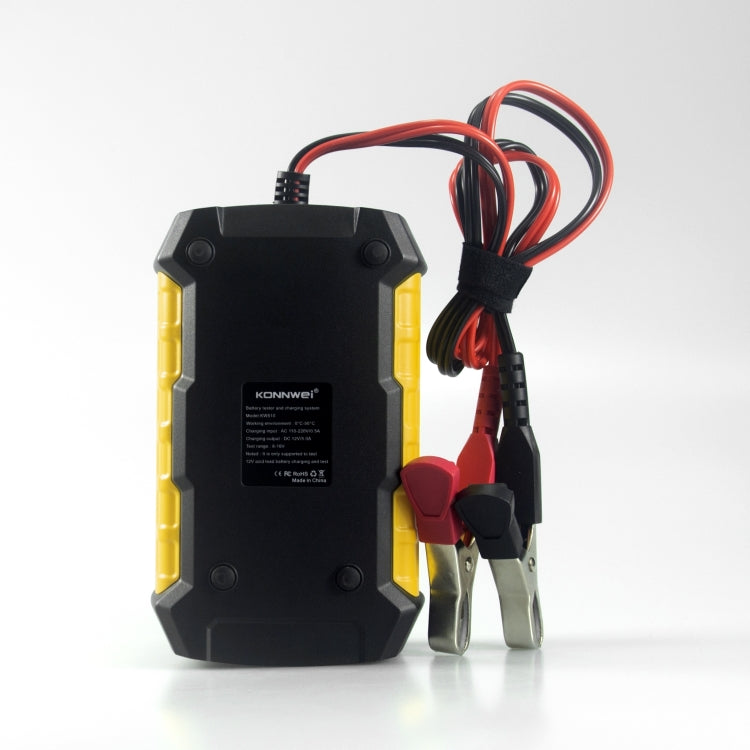 KONNWEI KW510 Tester batteria per auto 3 in 1/caricatore/riparatore Supporto 8 lingue, KW510(EU Plug), KW510(US Plug)