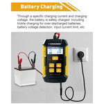 KONNWEI KW510 Tester batteria per auto 3 in 1/caricatore/riparatore Supporto 8 lingue, KW510(EU Plug), KW510(US Plug)