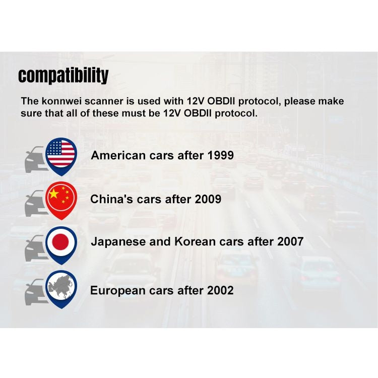 KONNWEI KW860 Tester per batteria con schermo a colori TFT da 2,8 pollici per auto Supporto 8 lingue / Funzione di analisi chiave I, KW860