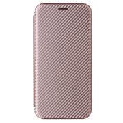 Struttura in fibra di carbonio Flip orizzontale magnetico Custodia in pelle TPU + PC + PU con slot per schede, For Xiaomi Poco M3, For Samsung Galaxy A02s, For Xiaomi Redmi Note 9 5G, For Xiaomi Redmi Note 9 4G