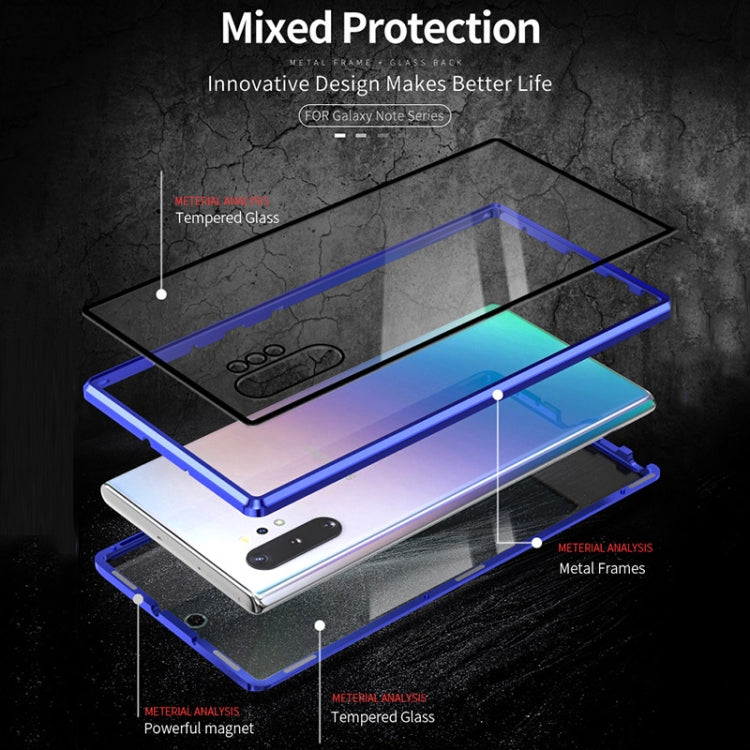 Custodia vetro temperato magnetica per Samsung Galaxy Note10