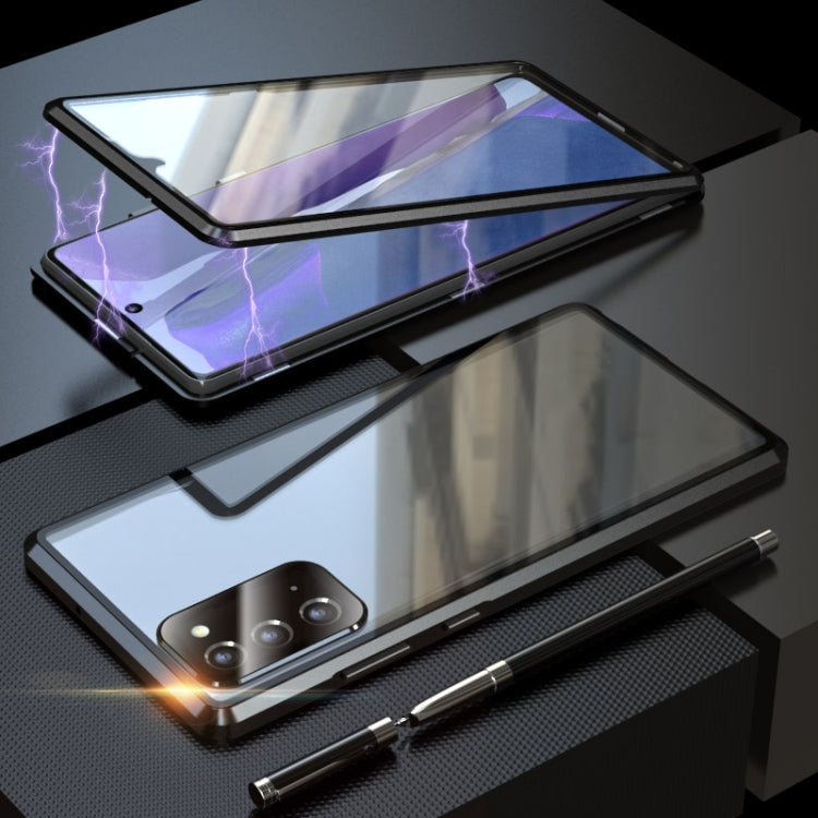Custodia vetro temperato magnetica per Galaxy Note20 Ultra