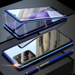 Custodia vetro temperato magnetica per Galaxy Note20 Ultra