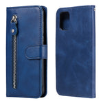 Custodia portafoglio in pelle con cerniera per Poco X3 NFC